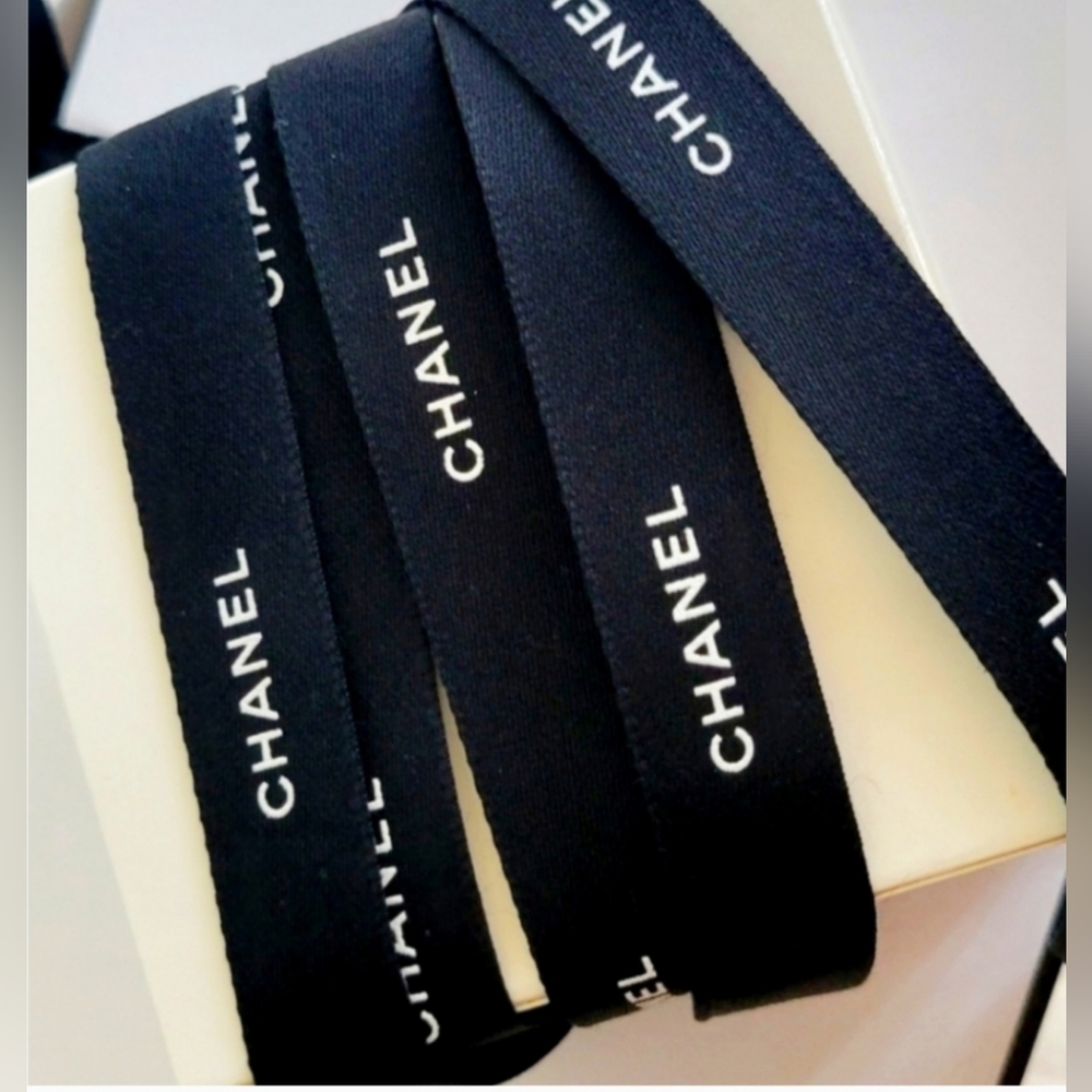 Authentic CHANEL ribbon 36"(1 yard)
